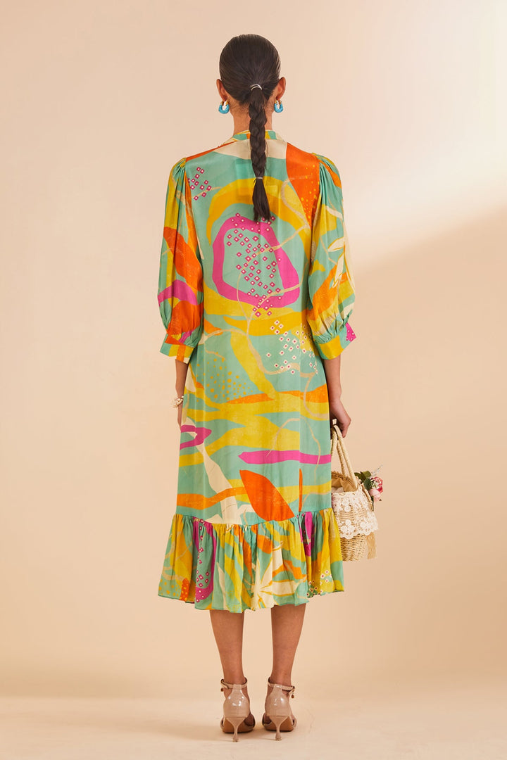 Multi Printed Dress