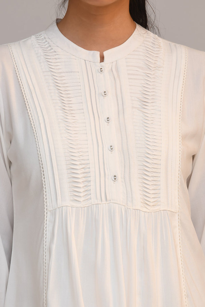 White Pintex Top