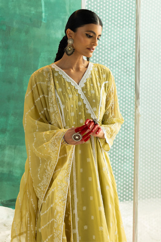 Green Printed Kurta Set