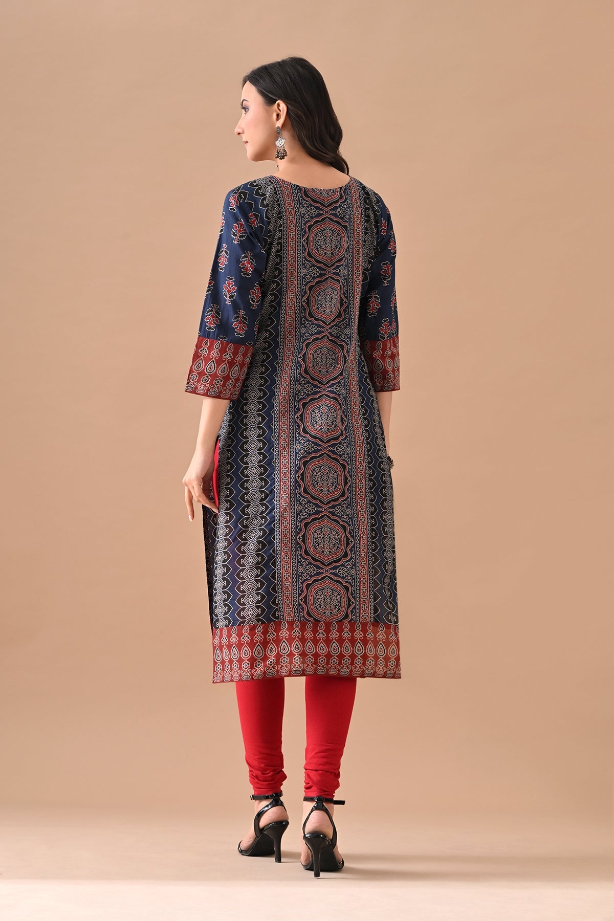 Blue Printed Kurta