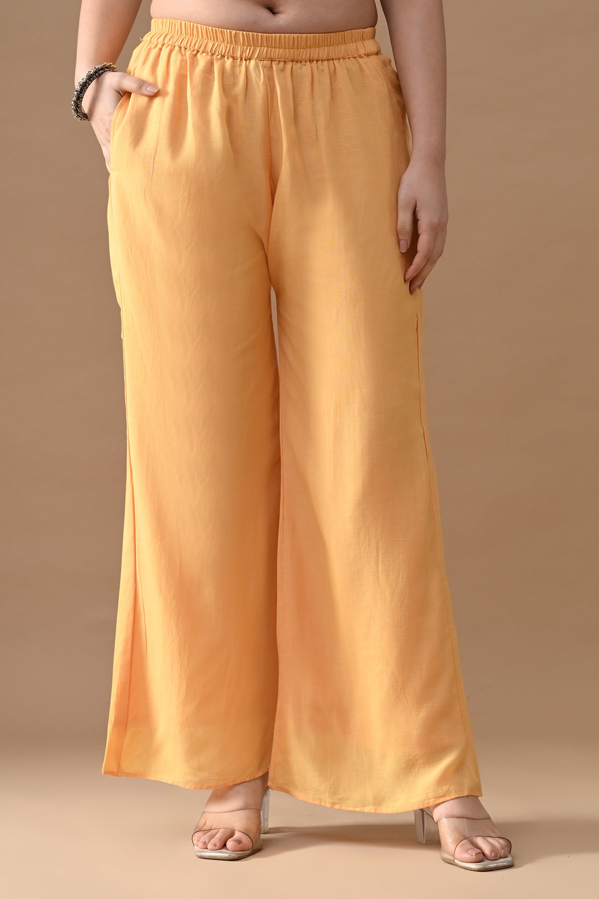 Yellow Floral Printed Kurta 2 Pcs Set