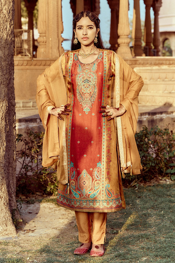 Multi Printed Kurta Set