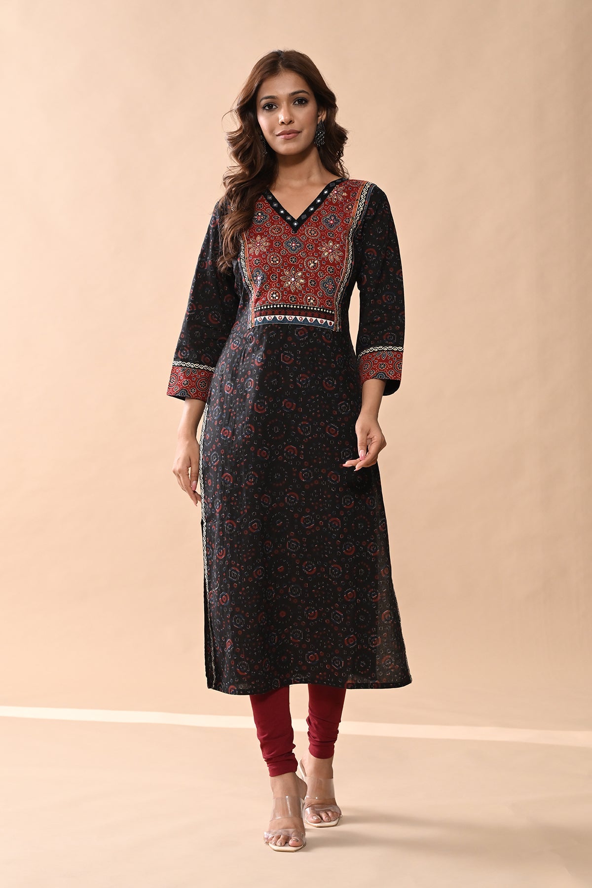 Multi Printed Straight Kurta
