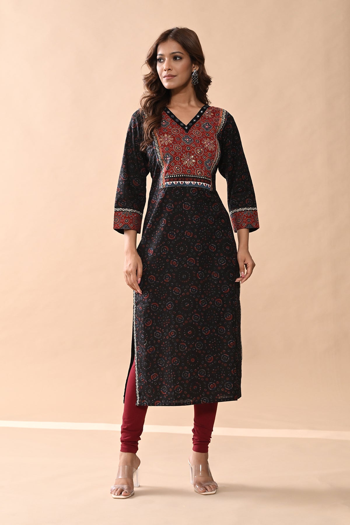 Multi Printed Straight Kurta