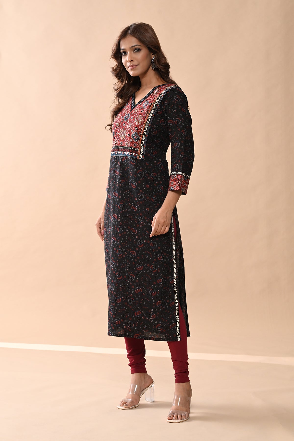 Multi Printed Straight Kurta