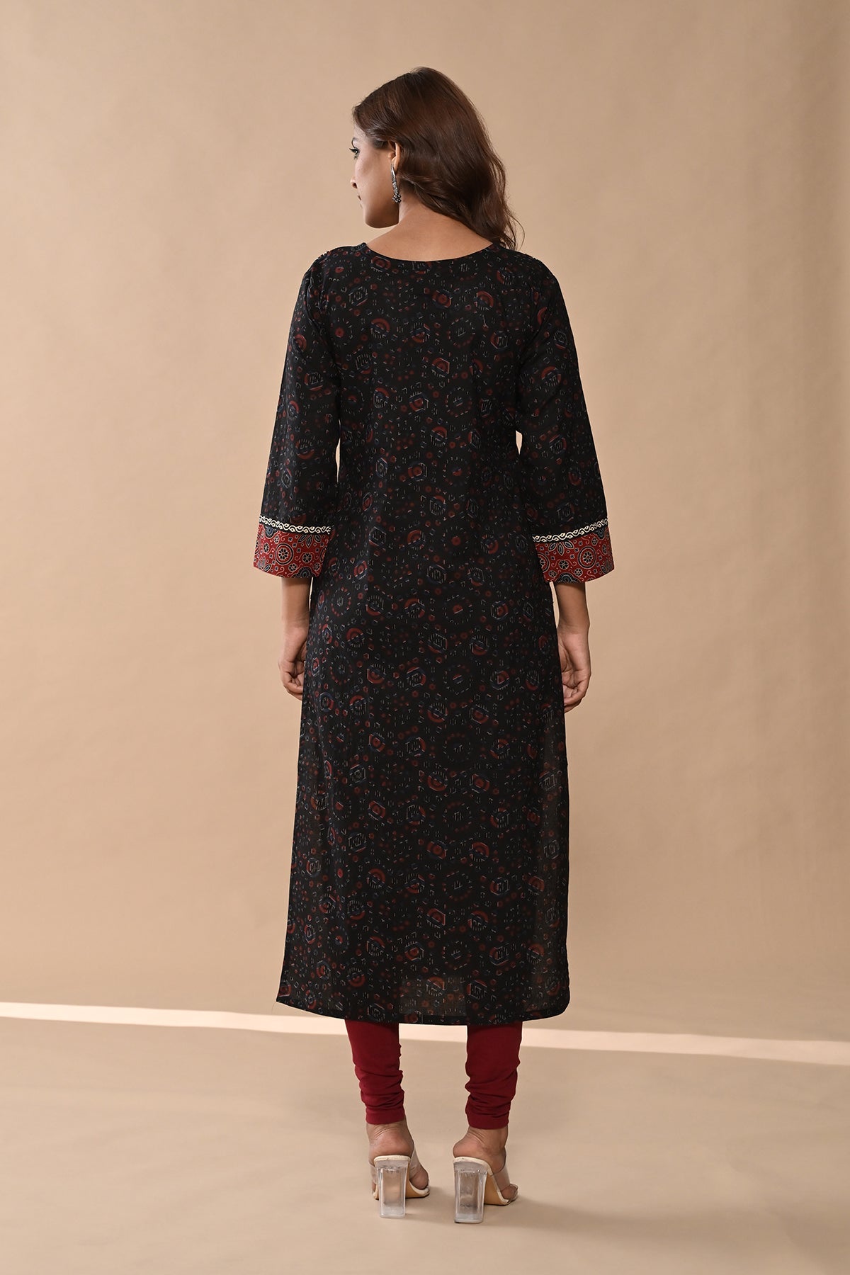 Multi Printed Straight Kurta