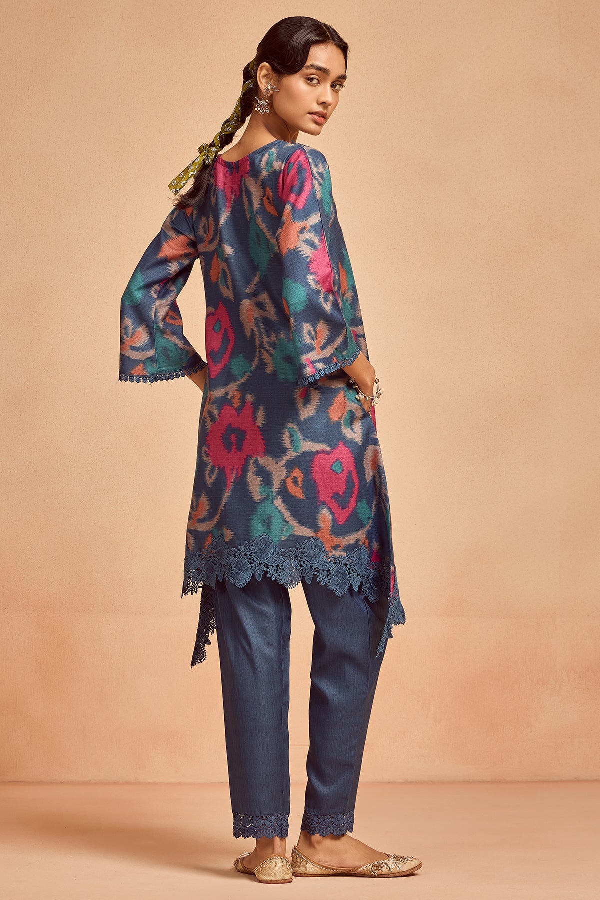 Blue Printed Co-Ord Set