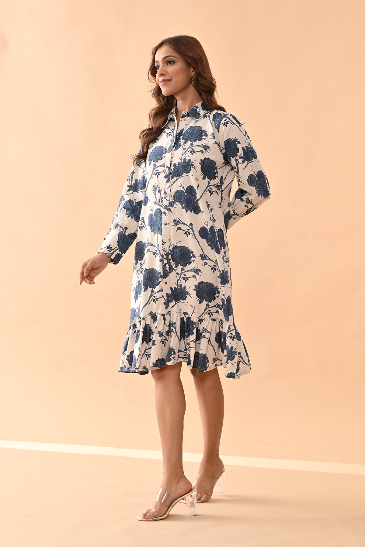 Cream Printed Tunic
