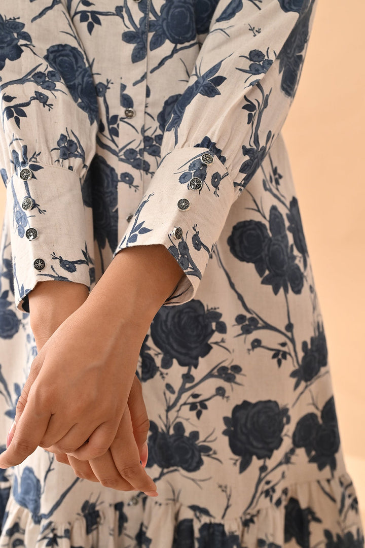 Cream Printed Tunic