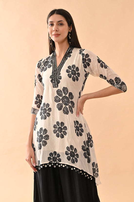 Cream Printed Co-Ord Set
