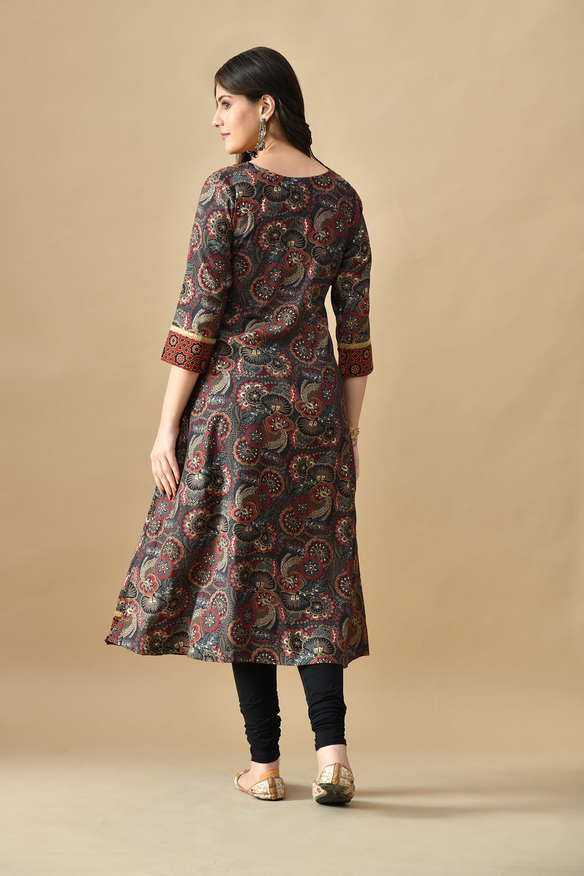 Multi Printed Straight Kurta
