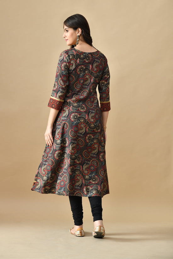 Multi Printed Straight Kurta