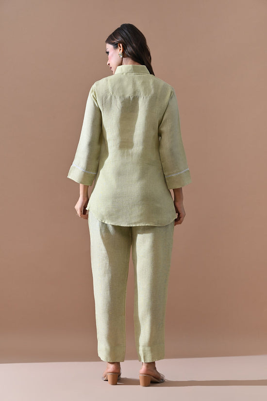 Green Solid Co-Ord Set