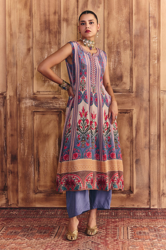 Multi Embellished Kurta Set