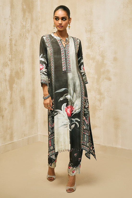 Multi Printed Kurta 3 Pcs Set