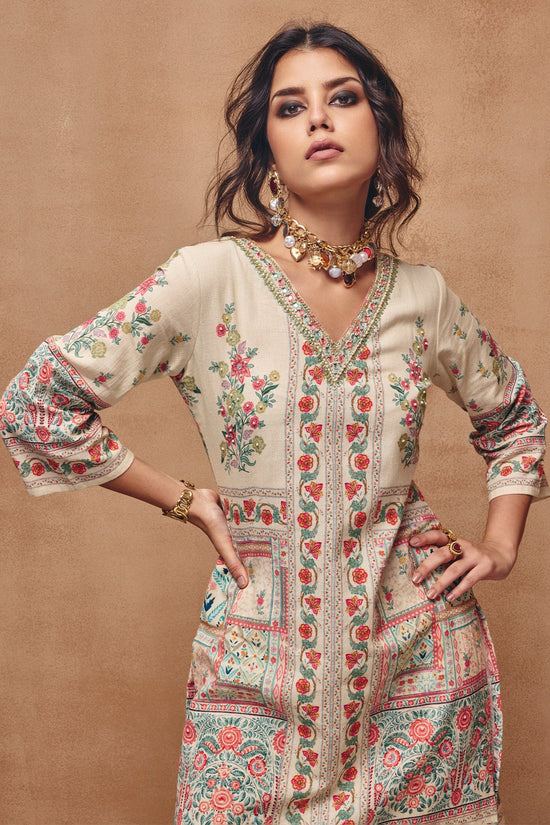 Green Printed Co-Ord Set