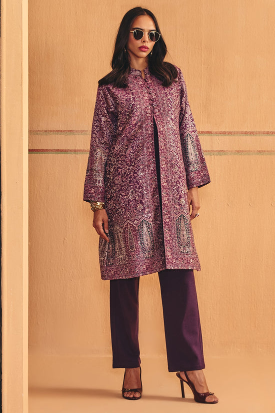 Winter Multi Printed Inner Shrug Set