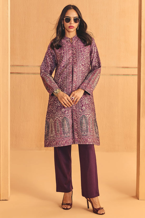 Winter Multi Printed Inner Shrug Set