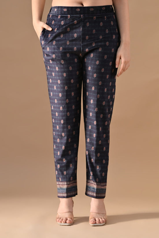 Winter Multi Printed Velvet Co-Ord Set