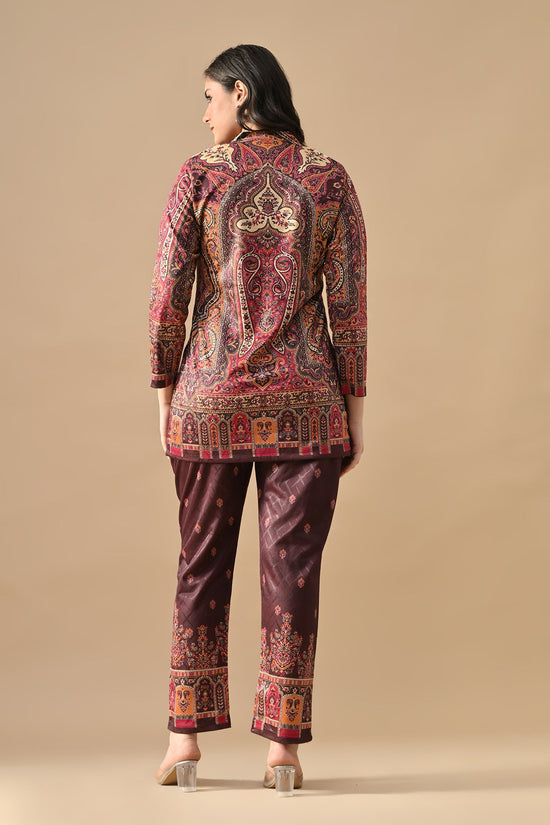 Winter Multi Printed Woven Co-Ord Set