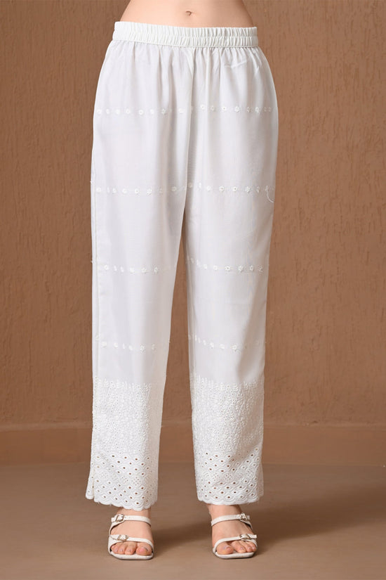 Cream & Multi Floral Printed Kurta 3 Pcs Set