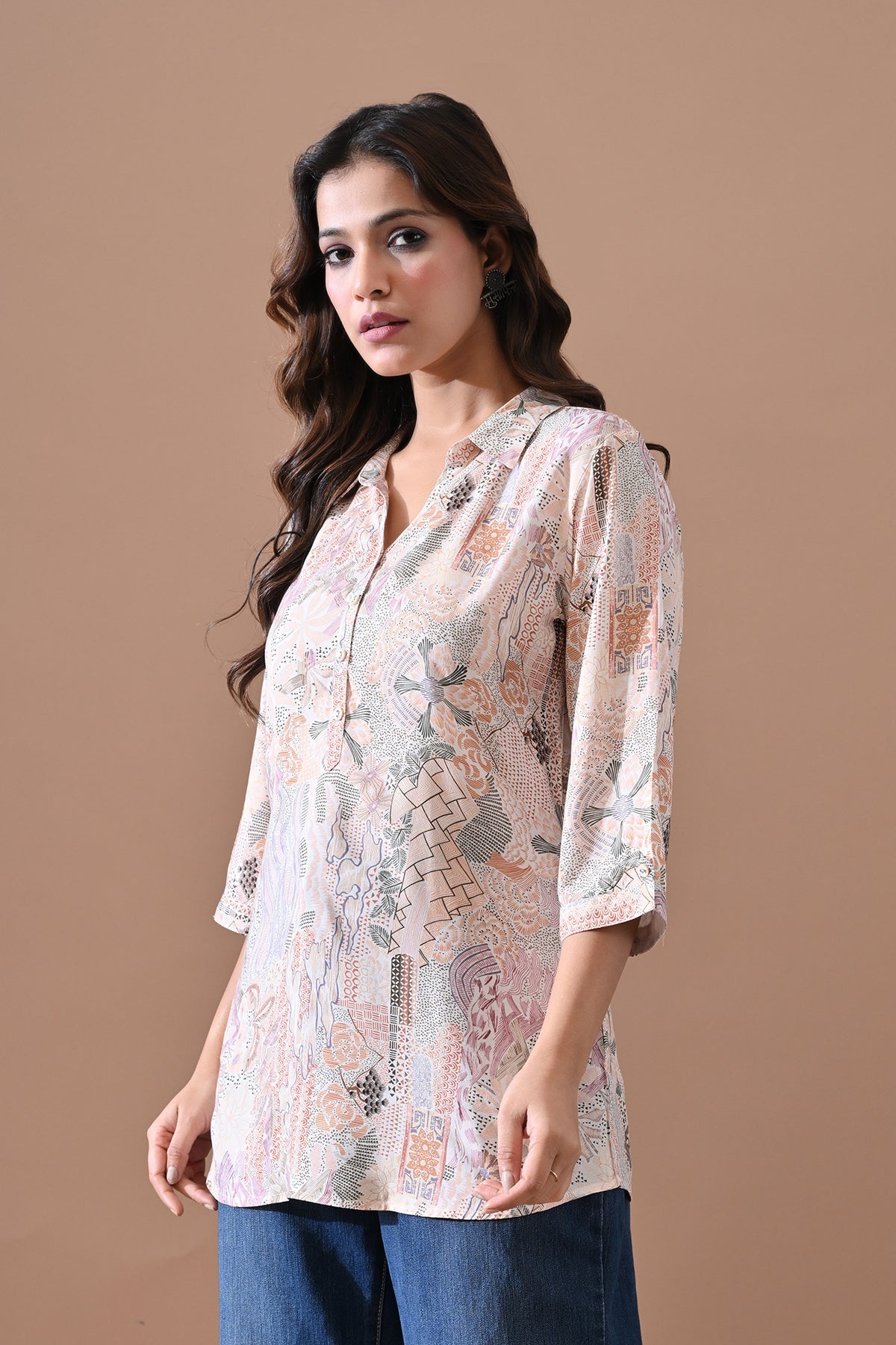 Multi Printed Top