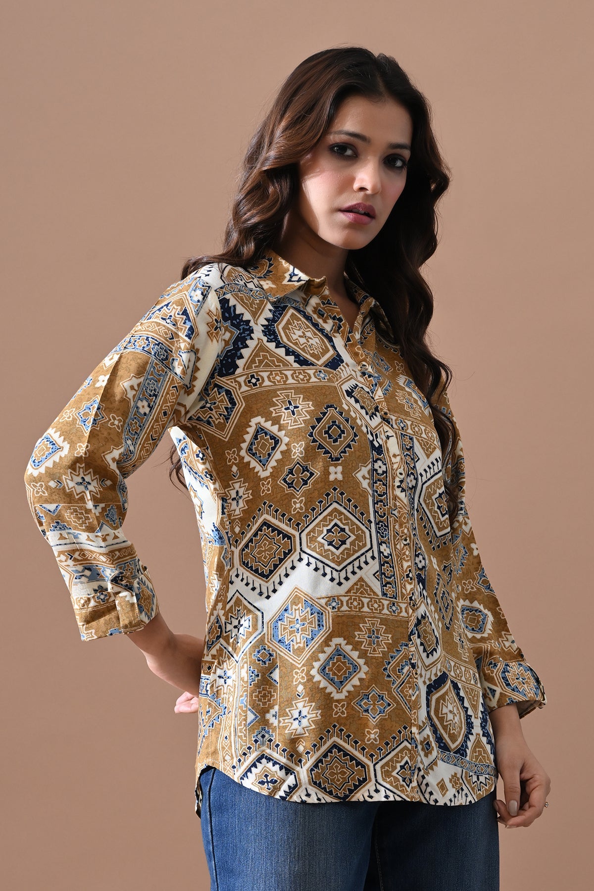 Multi Printed Top