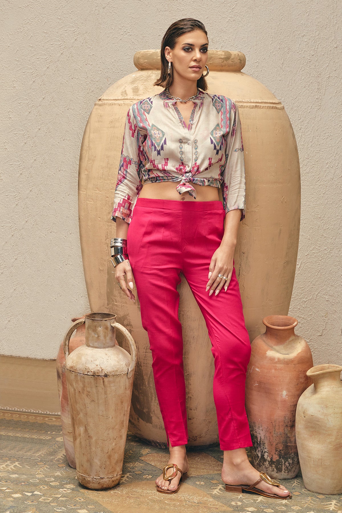 Multi Printed Top