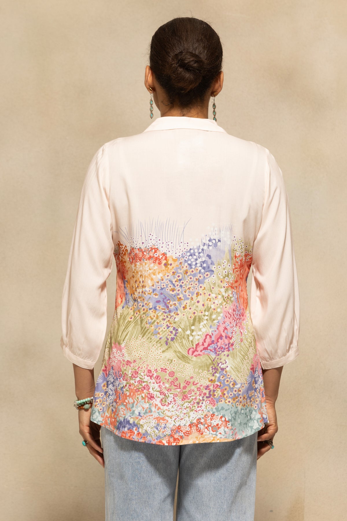 Light Pink Printed Top