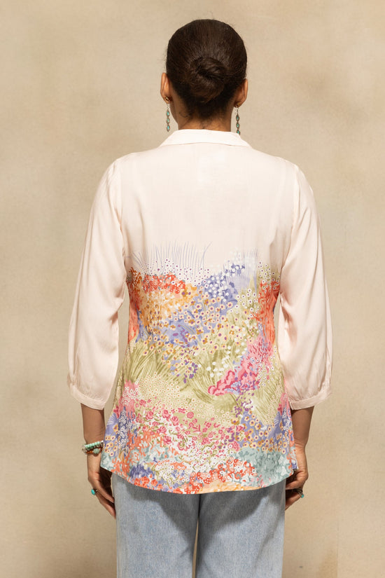 Light Pink Printed Top