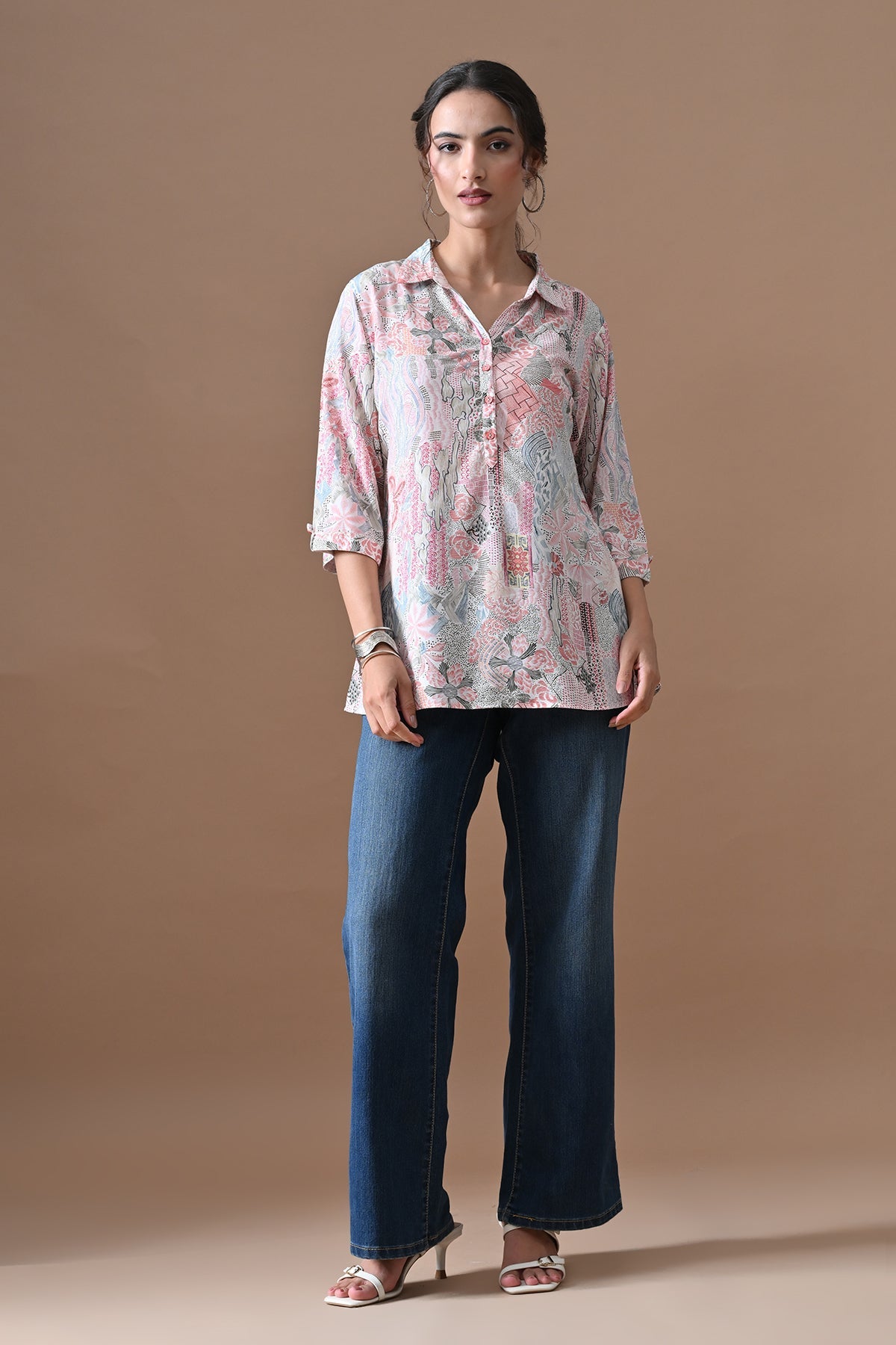 Multi Printed Top