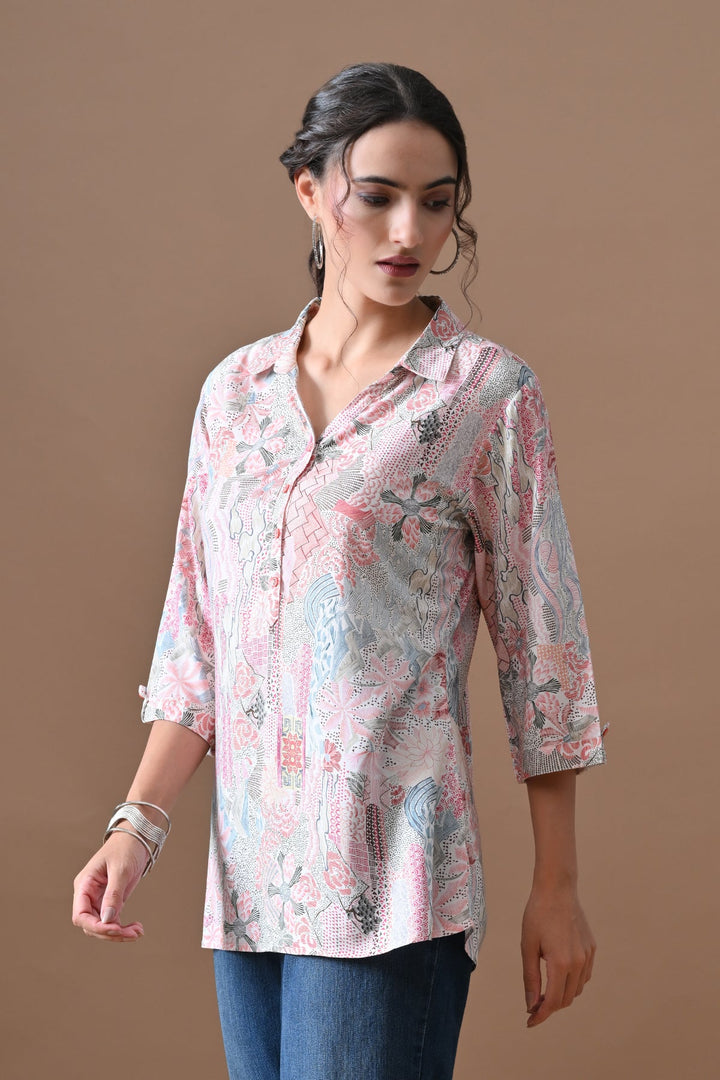 Multi Printed Top