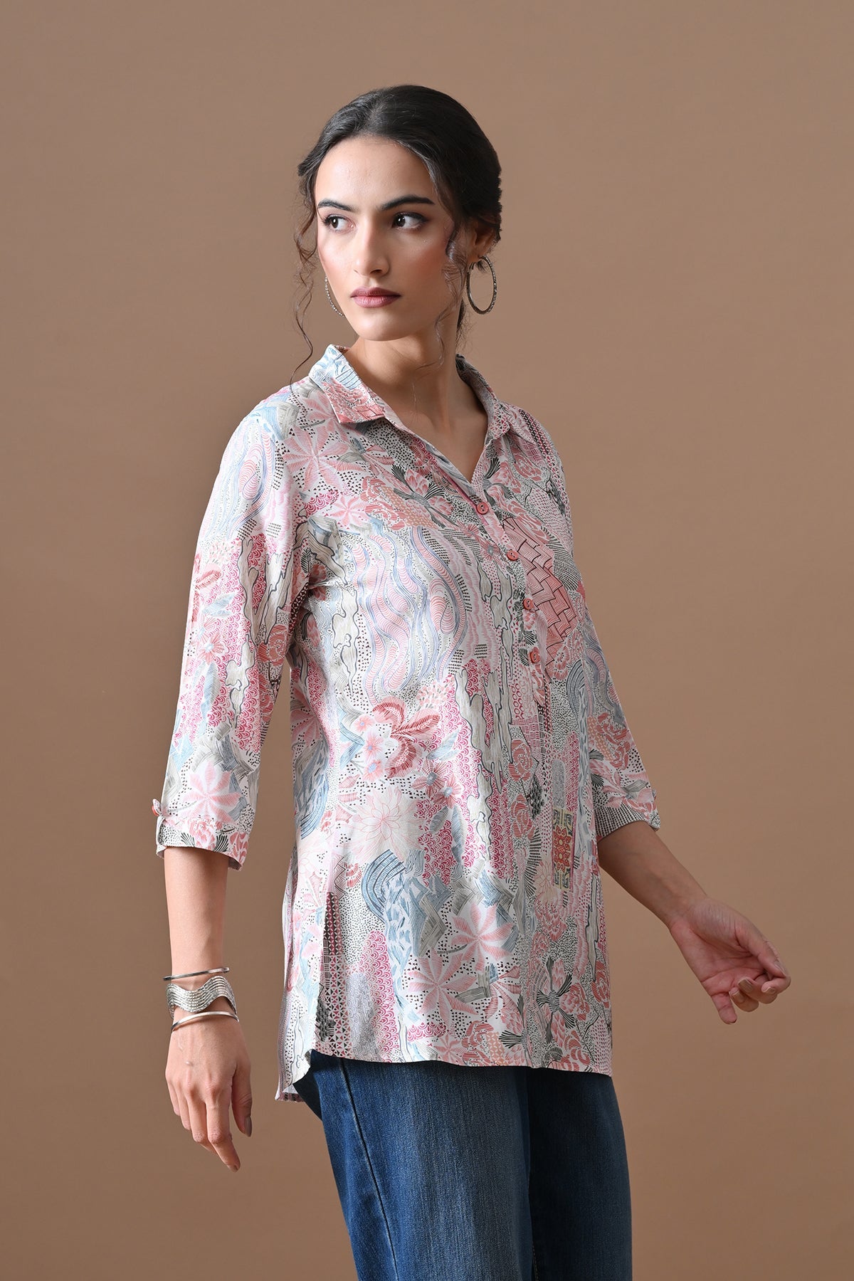 Multi Printed Top