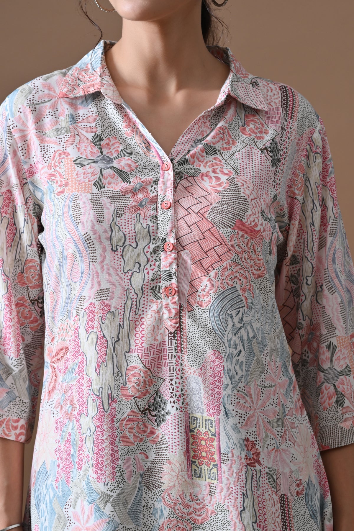 Multi Printed Top