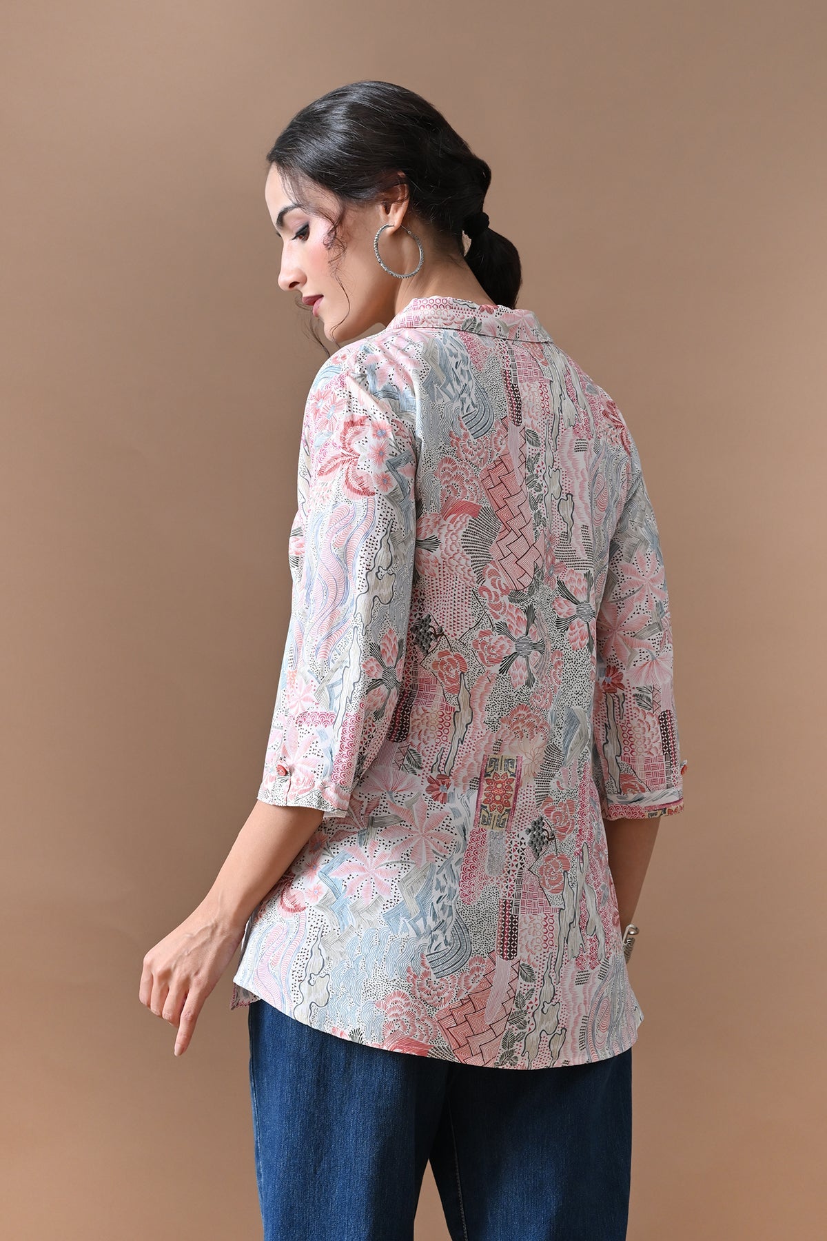Multi Printed Top