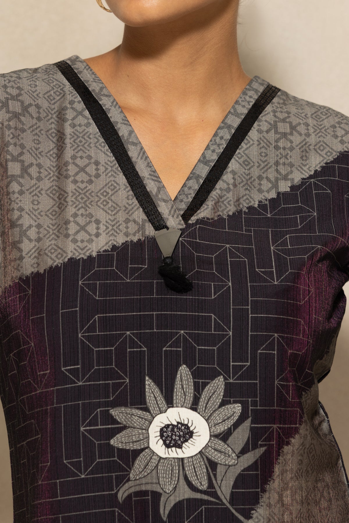 Multi Printed Kurta