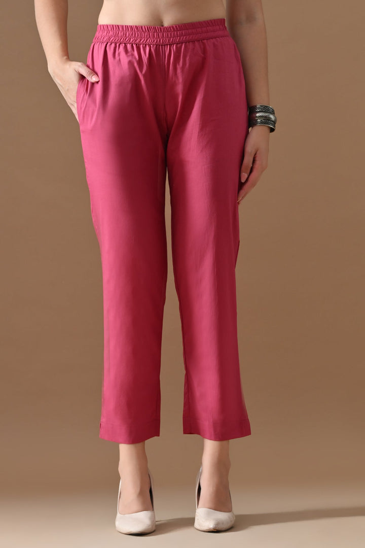 Beige Floral Printed Kurta Set (3 Piece)