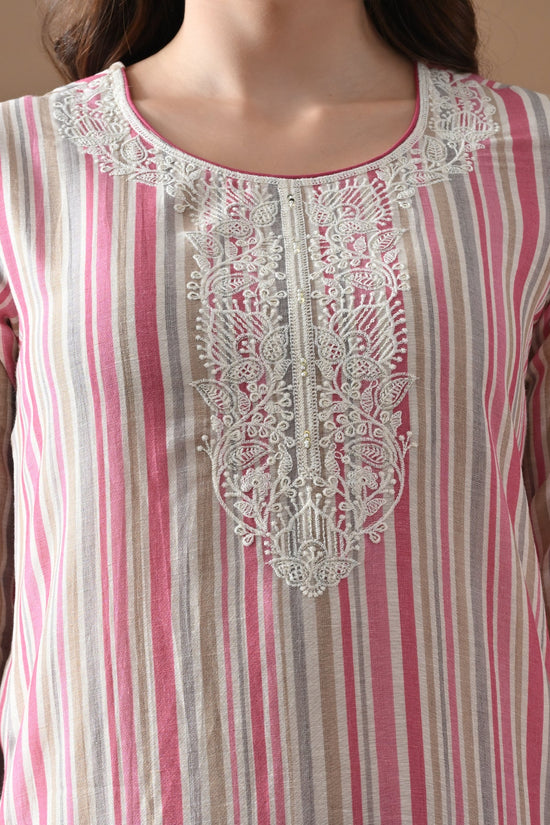 Multi Printed Kurta Set (3 Piece)