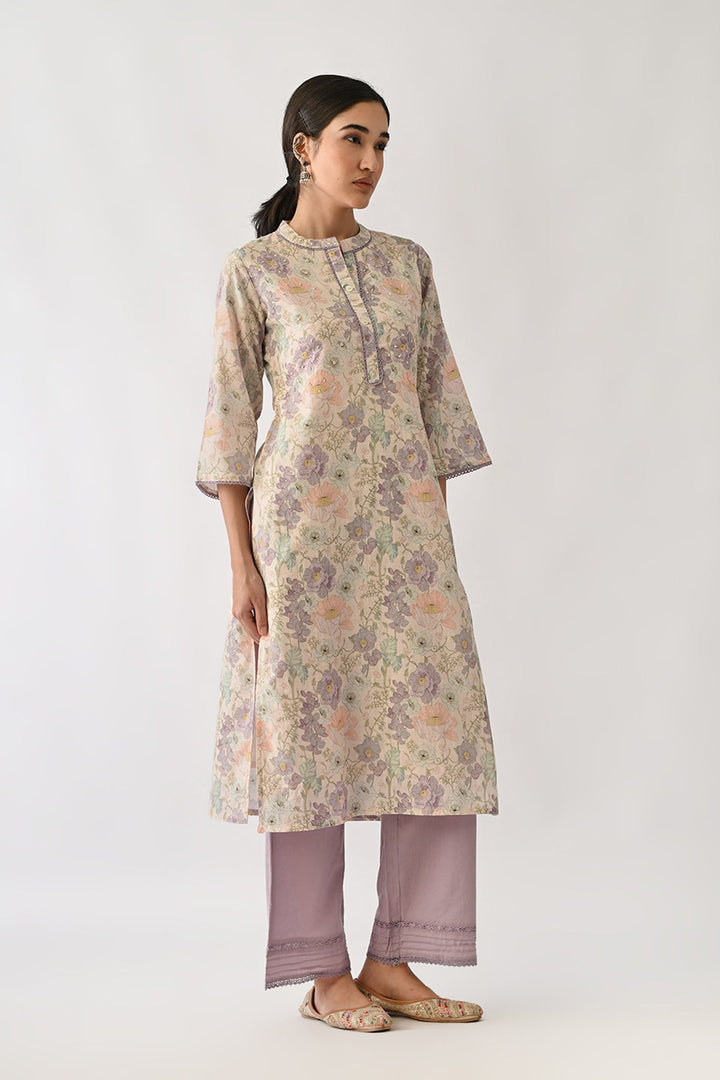Multi Printed Kurta Set (2 Piece)