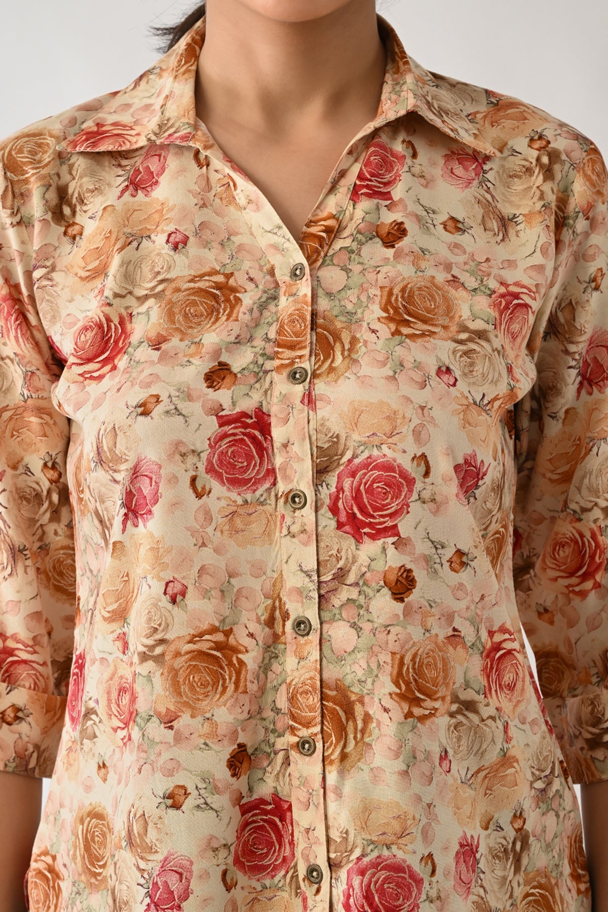 Multi Floral Printed Top