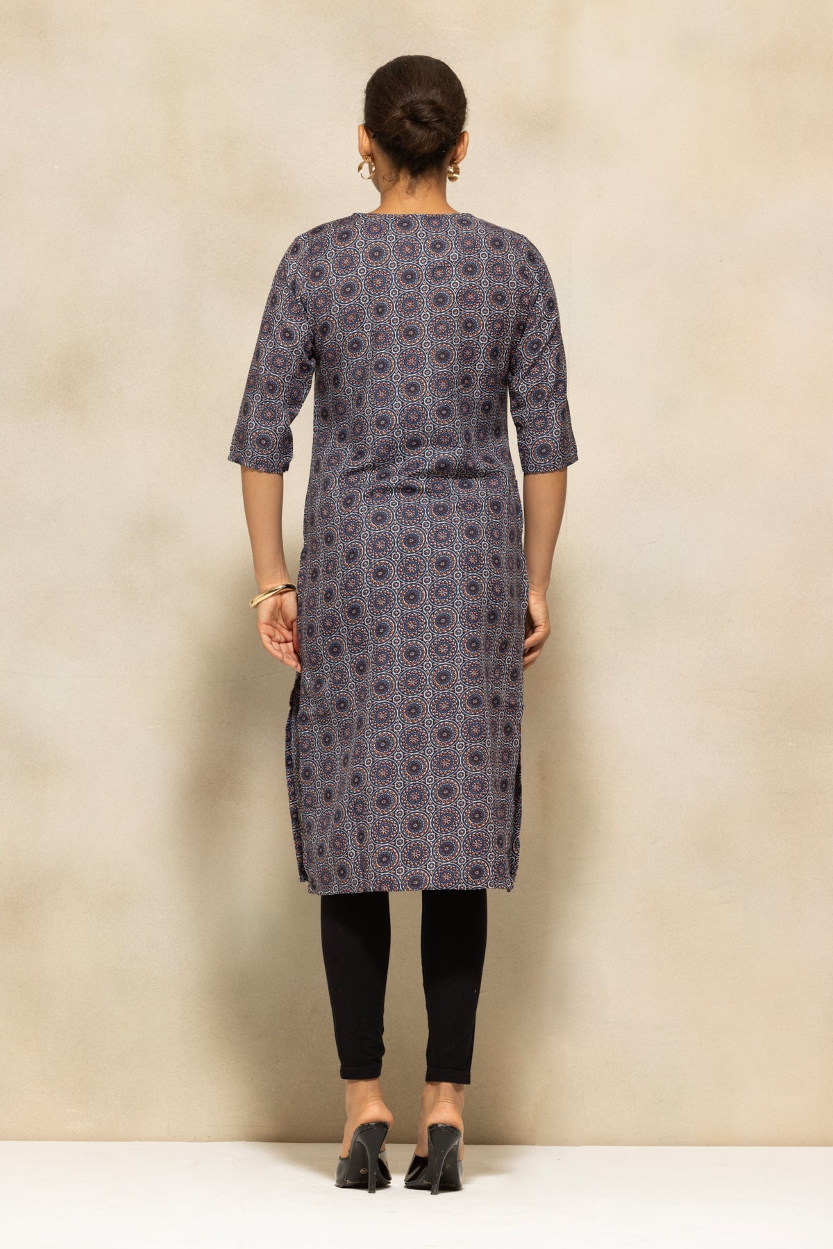 Blue Printed Kurta