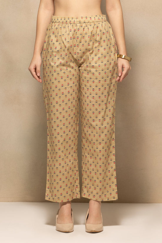 Green Floral Printed Kurta 3 Pcs Set