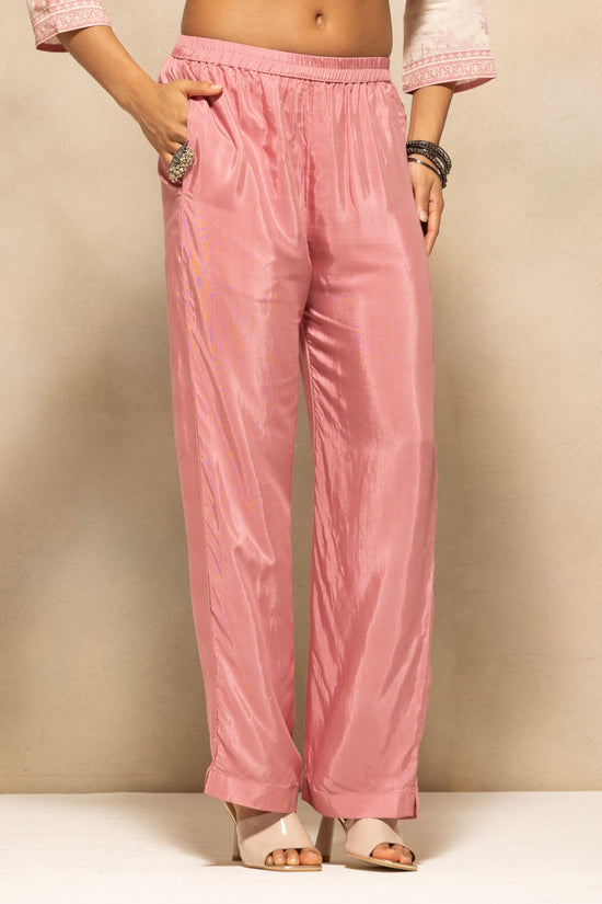 Pink Printed Kurta 3 Pcs Set