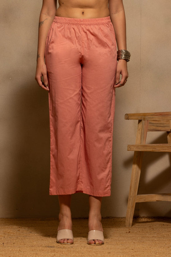 Pink Floral Printed Kurta 3 Pcs Set