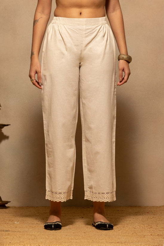 Beige Embroidered Co-Ord Set
