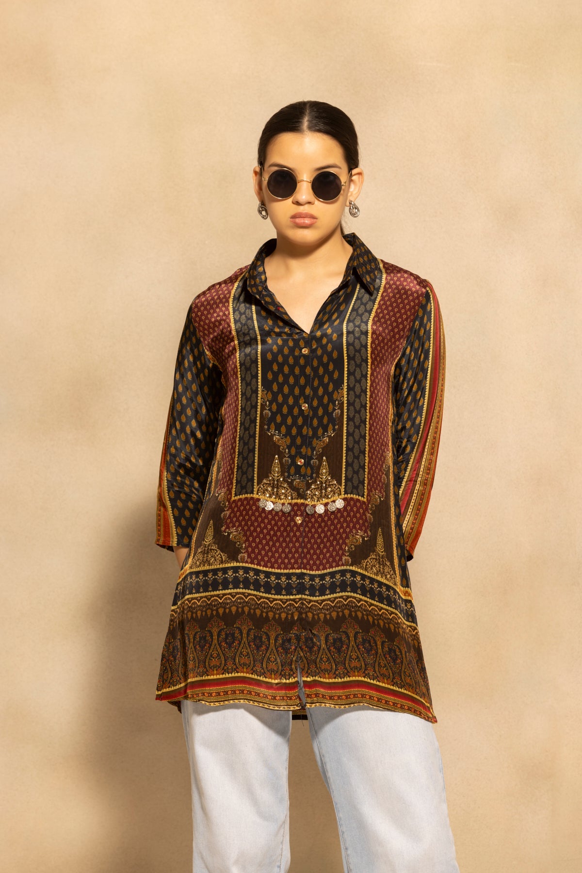 Multi Printed Top