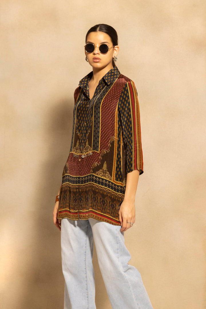 Multi Printed Top