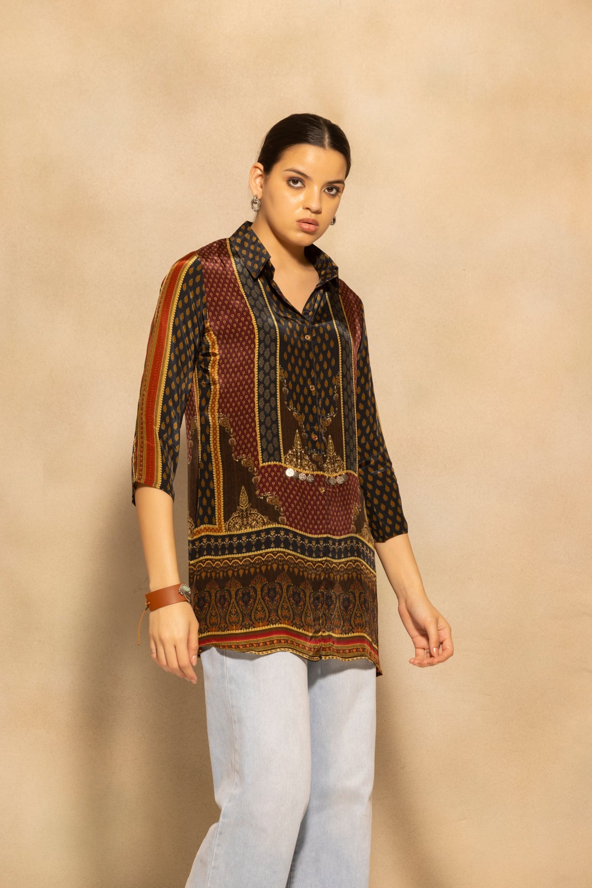 Multi Printed Top