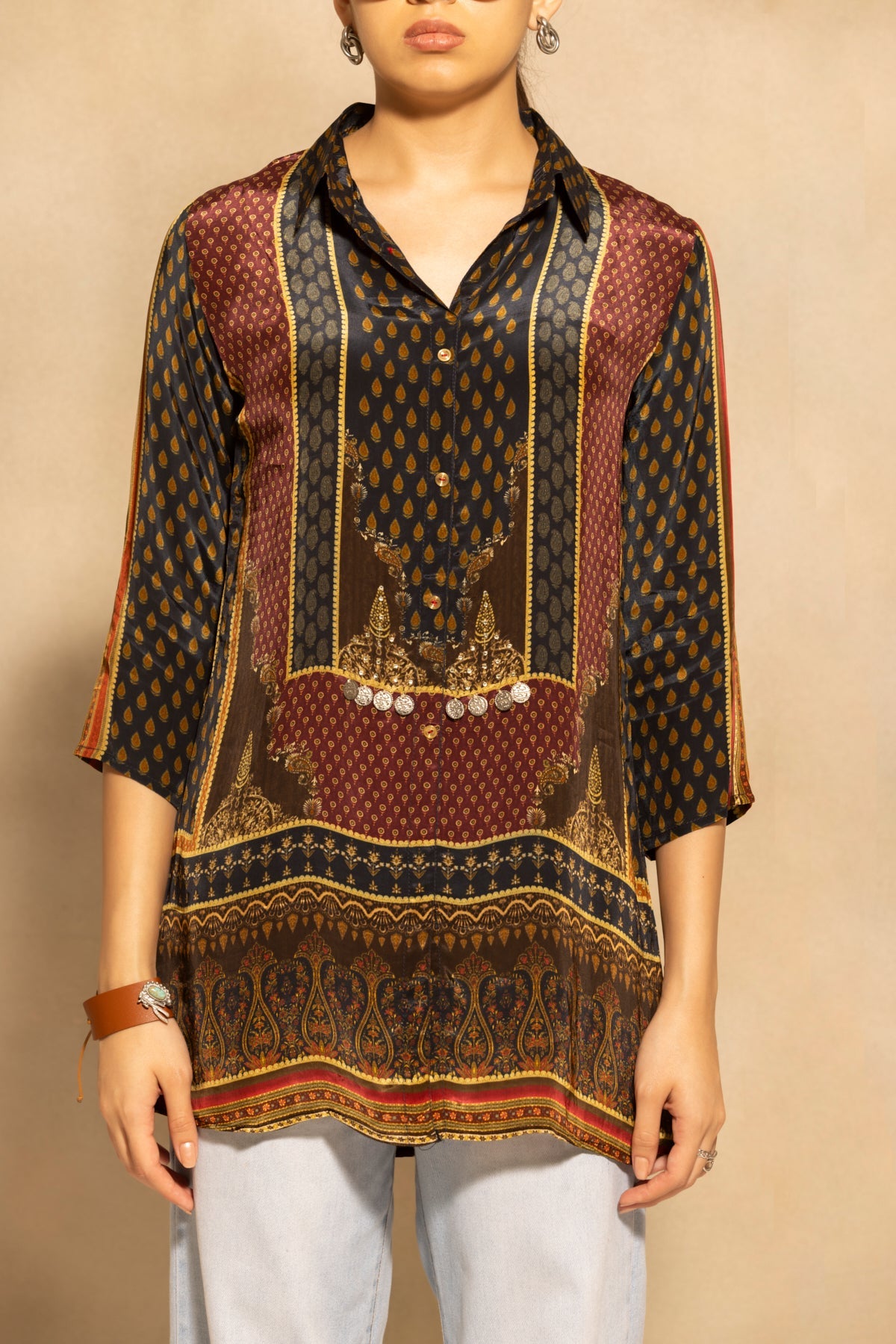 Multi Printed Top