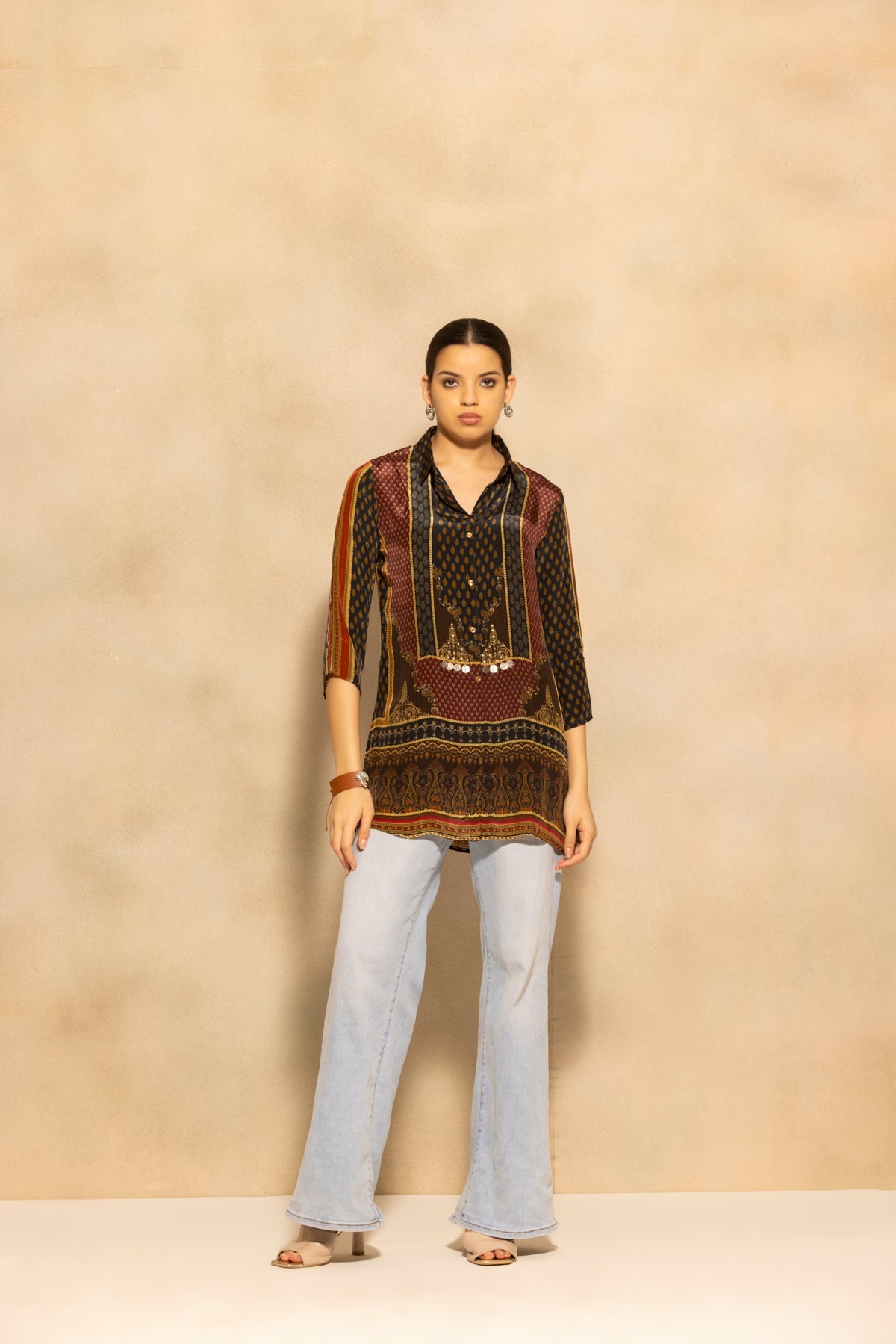 Multi Printed Top